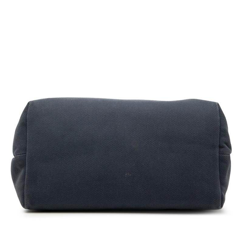 CELINE（セリーヌ） ホリゾンタル カバ トートバッグ ネイビー