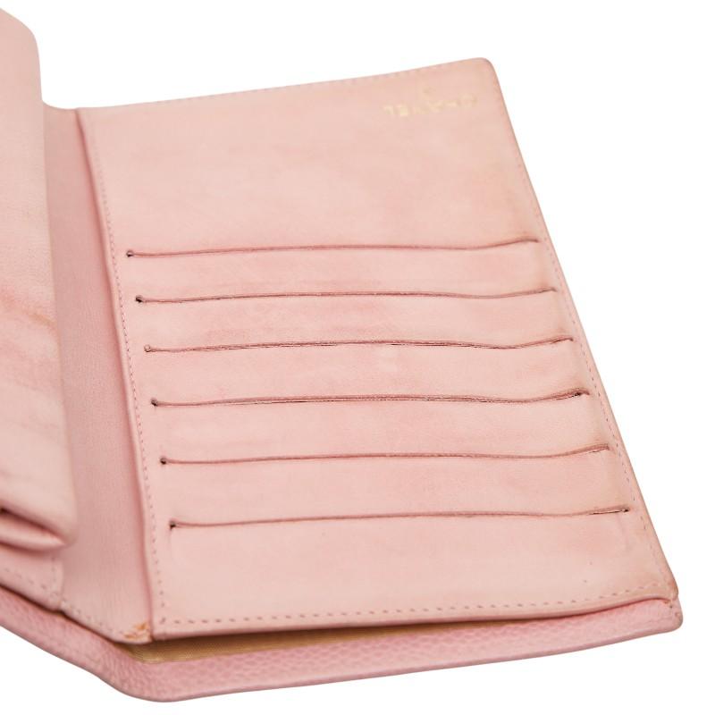 CHANEL（シャネル） ココマーク 長財布 ピンク キャビアスキン