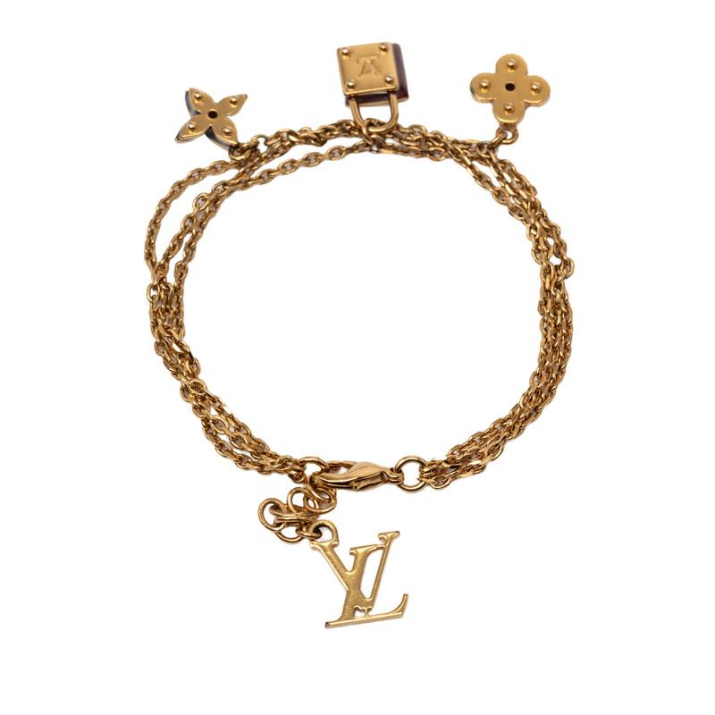 LOUIS VUITTON モノグラムブレスレット LOUIS VUITTON（ルイ・ヴィトン） ルイ ヴィトン モノグラム ブラスレ