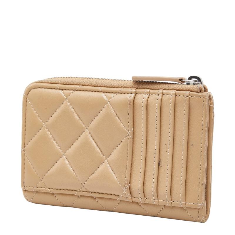 近年モデル！シャネル ココマーク パース カードケース マトラッセ CHANEL（シャネル） マトラッセ ココマーク コインケース カードケース