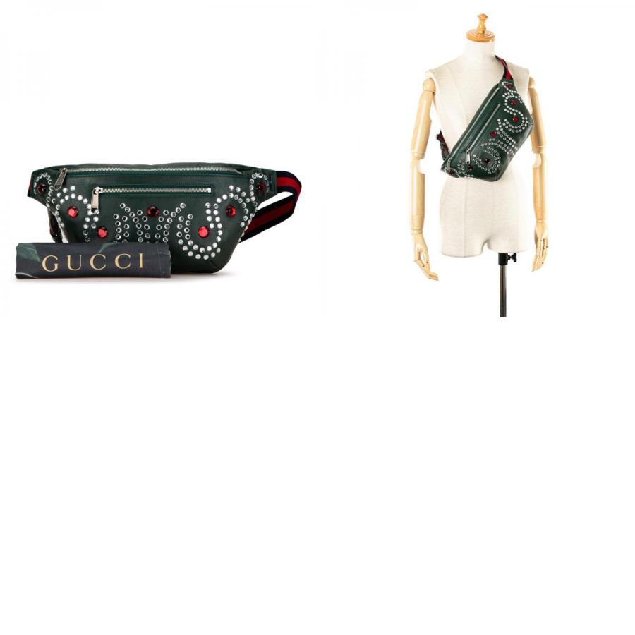 GUCCI（グッチ） ビジューストーン ボディバッグ ウエストバッグ