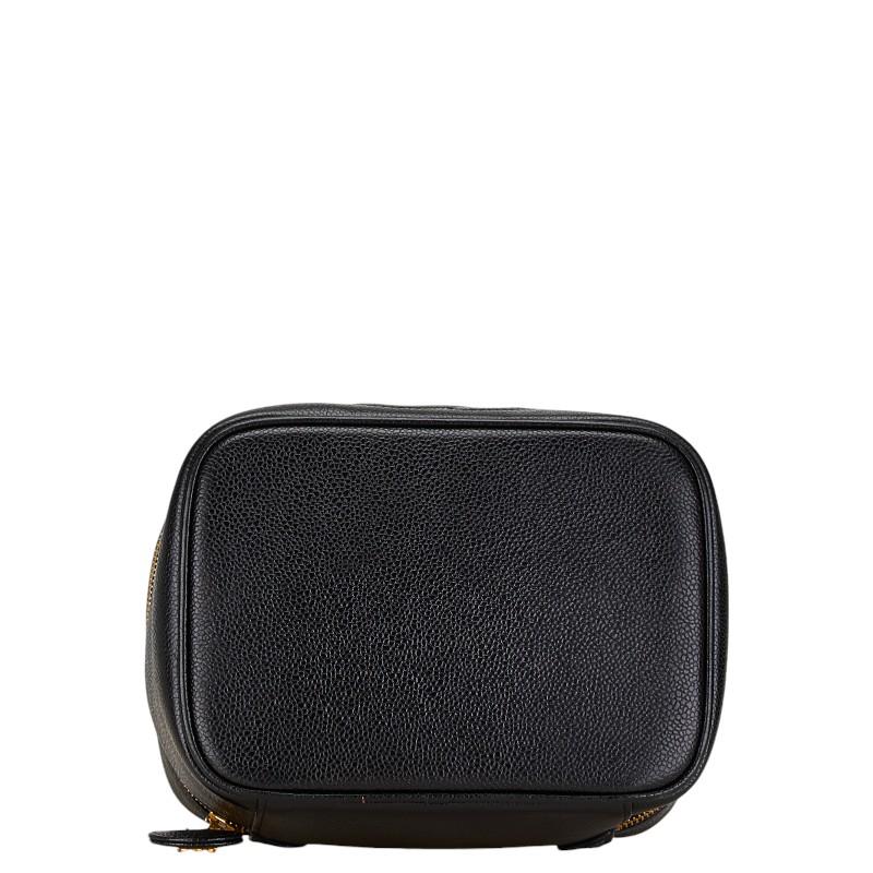 CHANEL（シャネル） ココマーク バニティバッグ ハンドバッグ ブラック