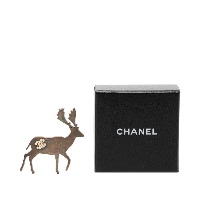 CHANEL トナカイブローチ CHANEL（シャネル） ココマーク トナカイ