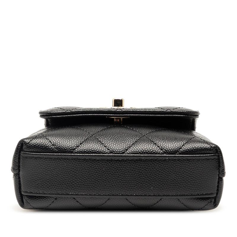 シャネル マトラッセ ココハンドル マイクロ チェーンクラッチ バッグ ブラック AP4245 CHANEL Sランク 楽天市場】シャネル CHANEL マトラッセ ココハンドル 14.5 ミニ