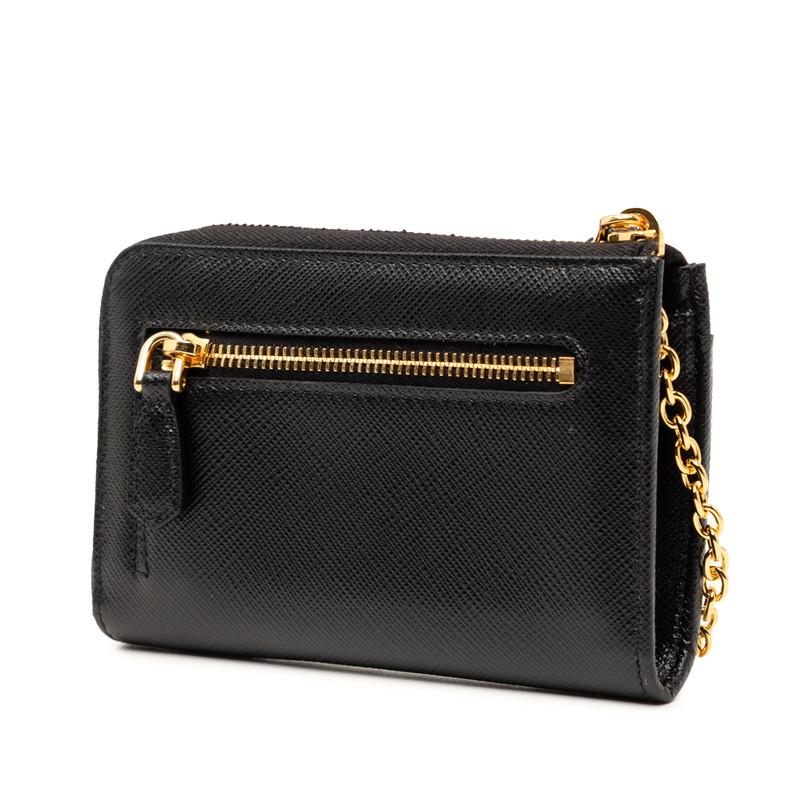 PRADA（プラダ） コインケース コンパクトウォレット 財布 ブラック