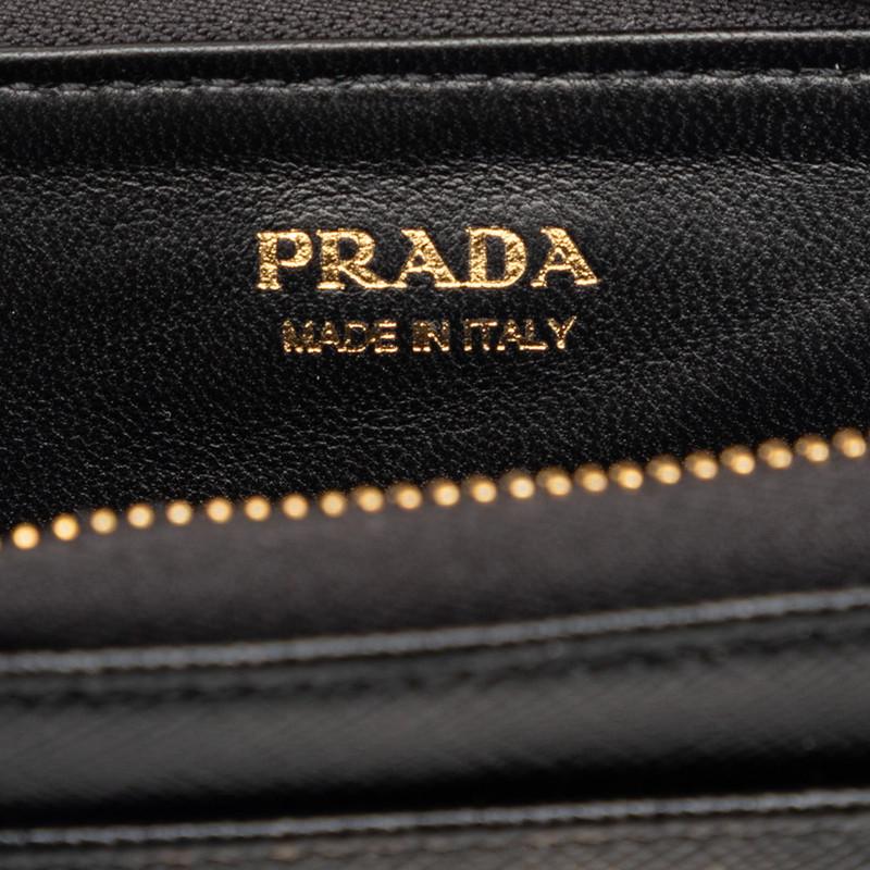 PRADA（プラダ） コインケース コンパクトウォレット 財布 ブラック
