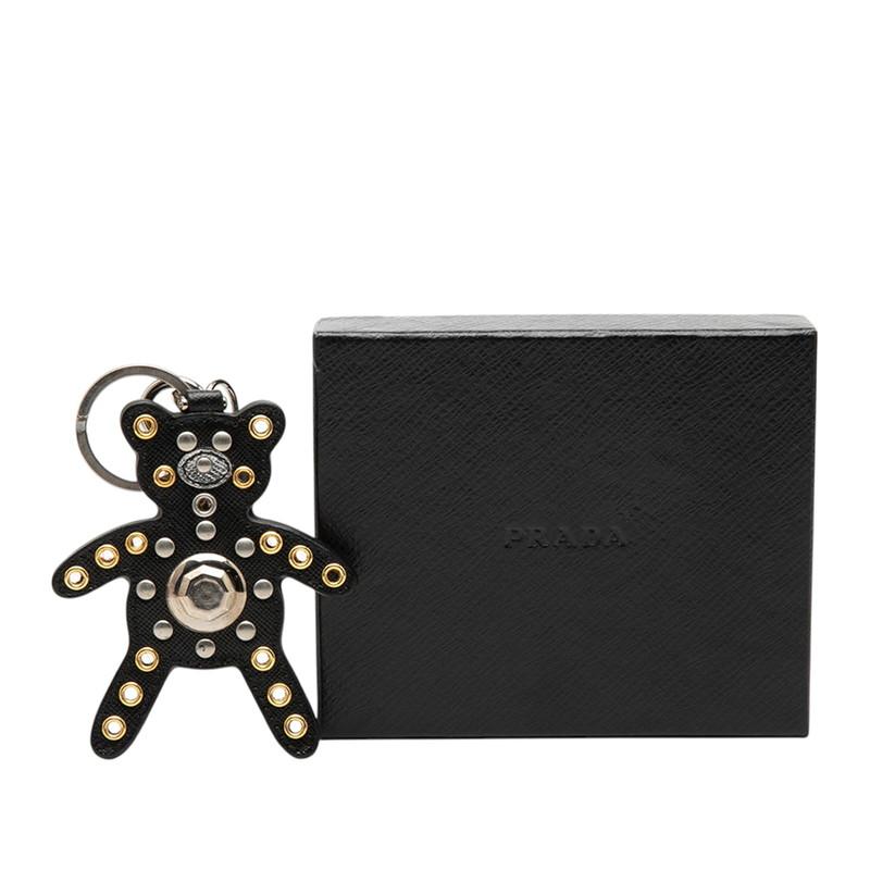 PRADA（プラダ） ベアー クマ スタッズ バッグチャーム キーホルダー