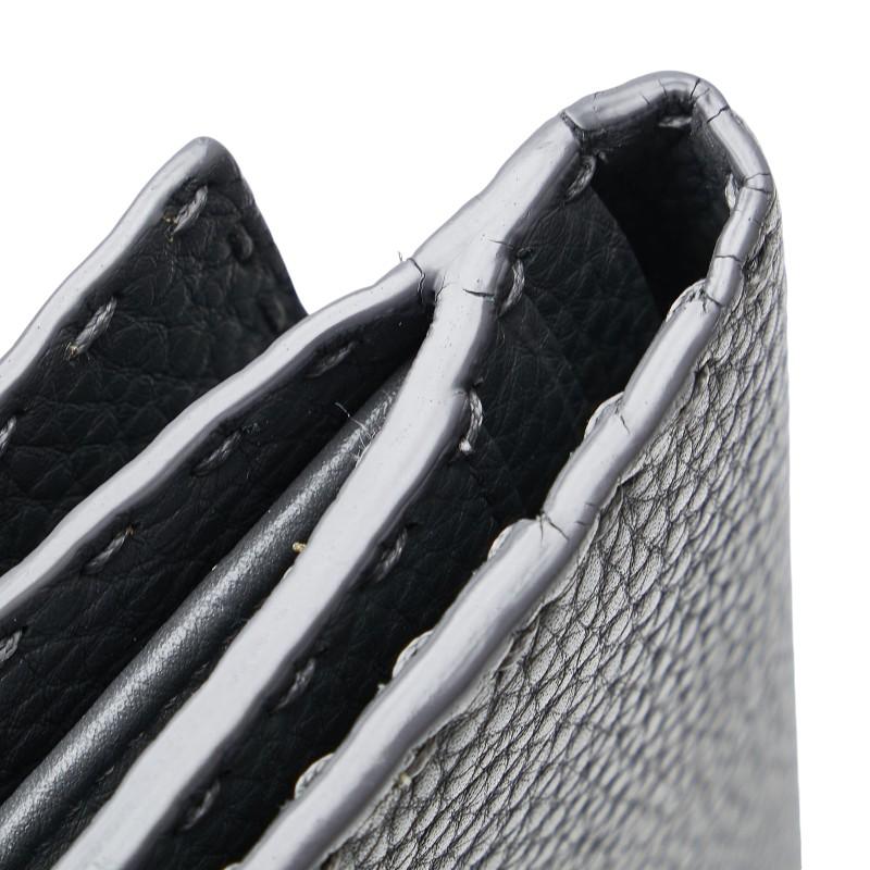 FENDI フェンディ セレリア ピーカブー 長財布 8M0308 グレー