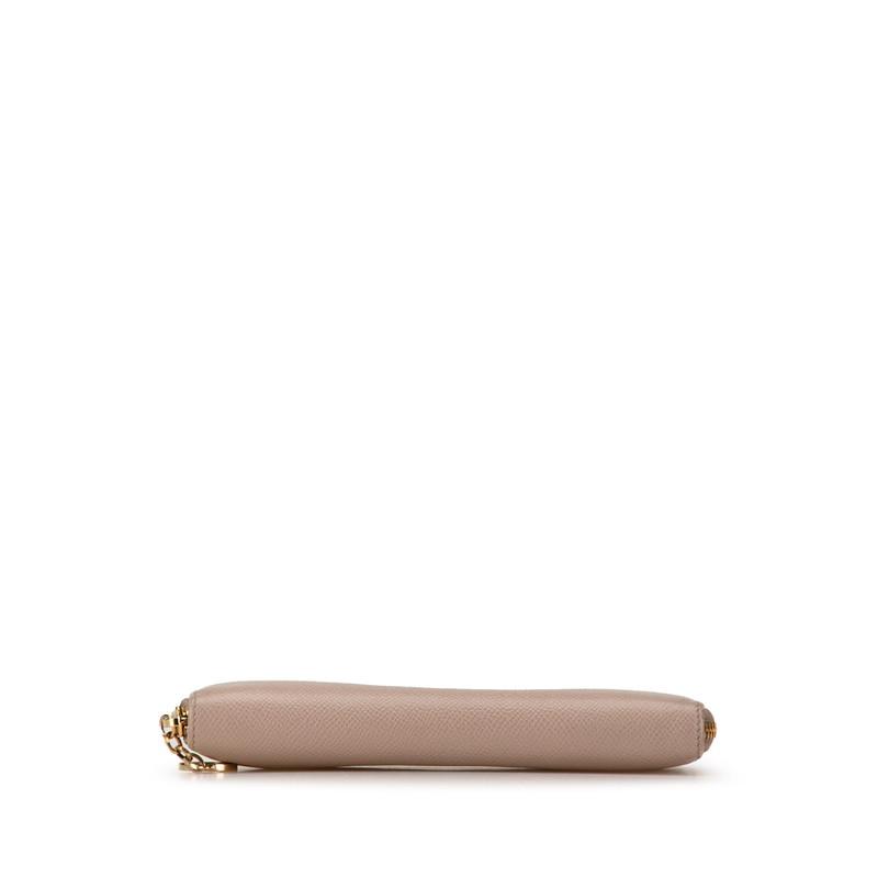 BVLGARI 長財布 ベージュ BVLGARI（ブルガリ） ラウンドファスナー 長財布 ベージュ レザー