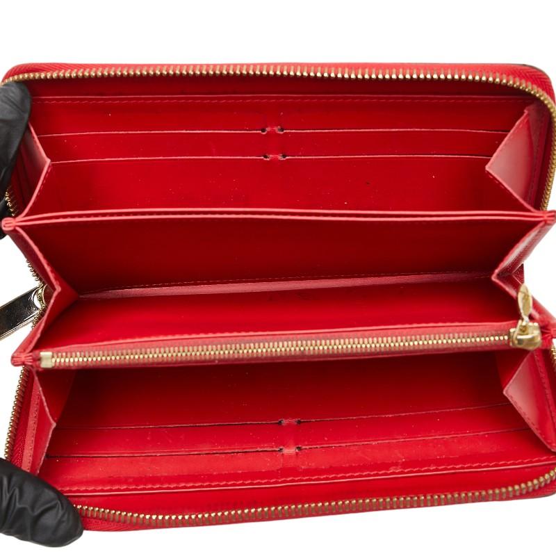 LOUIS VUITTON ルイ ヴィトン モノグラム ヴェルニ ジッピー