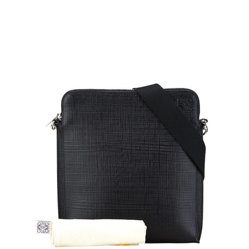 残1【新品】LOEWE ロエベ ゴヤ アナグラム ショルダー/クラッチバッグ 黒