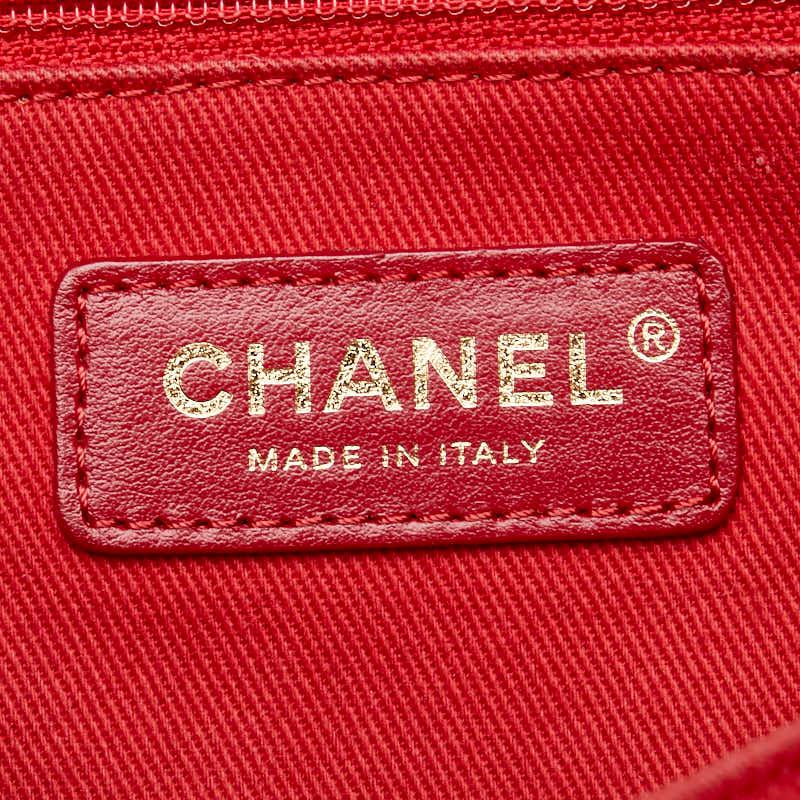 CHANEL（シャネル） ドーヴィル トートMM ココマーク チェーン トート