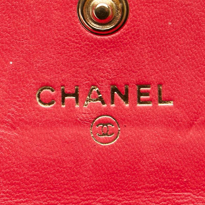 CHANEL シャネル マトラッセ ココマーク カードケース 名刺入れ