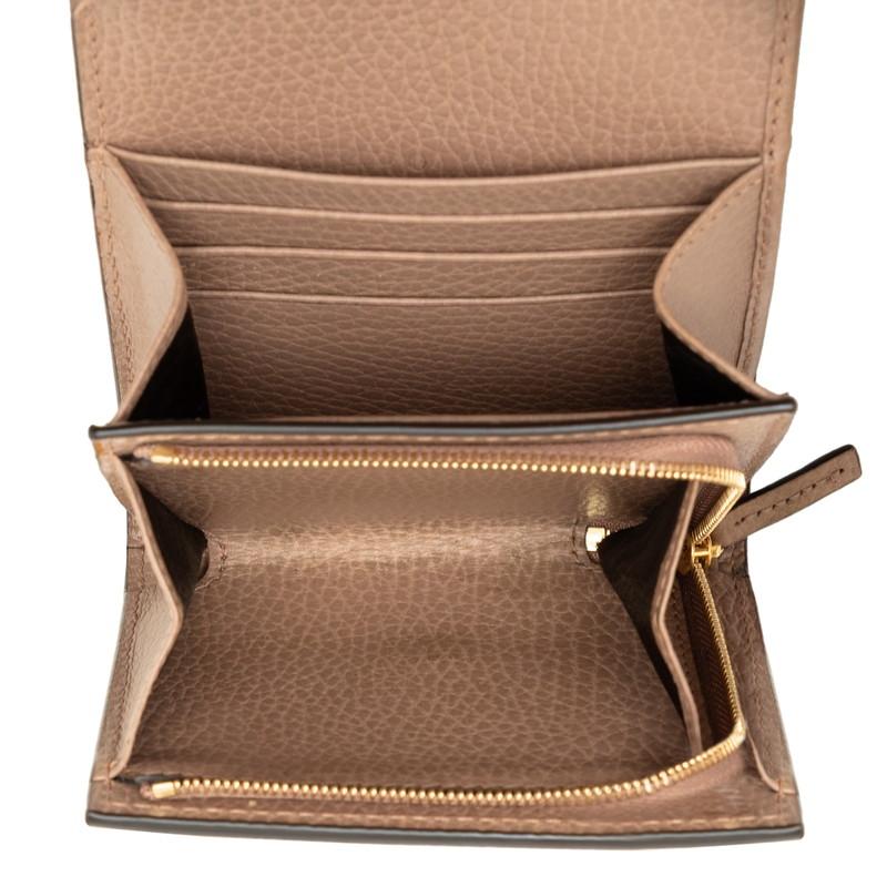 GUCCI（グッチ） GGマーモント GGスプリーム 二つ折り財布 598587