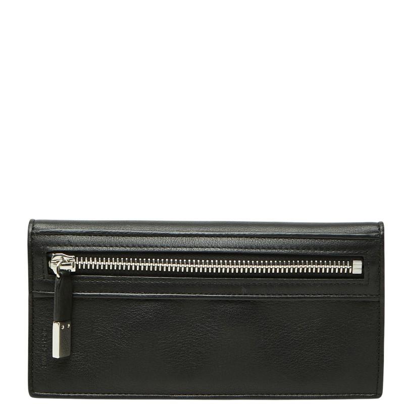 Dior HOMME ディオール オム 長財布 二つ折り ブラック レザー メンズ