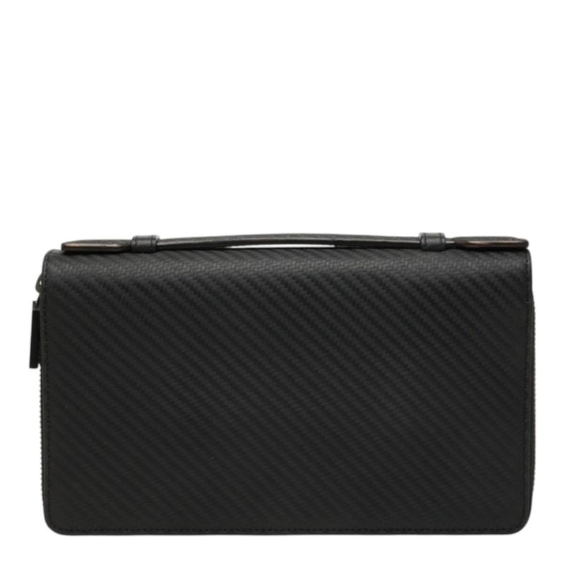 美品　ダンヒル　オーガナイザー　長財布　ダブルラウンドジップ　レザー dunhill（ダンヒル） サイドカー ダブルジップ オーガナイザー