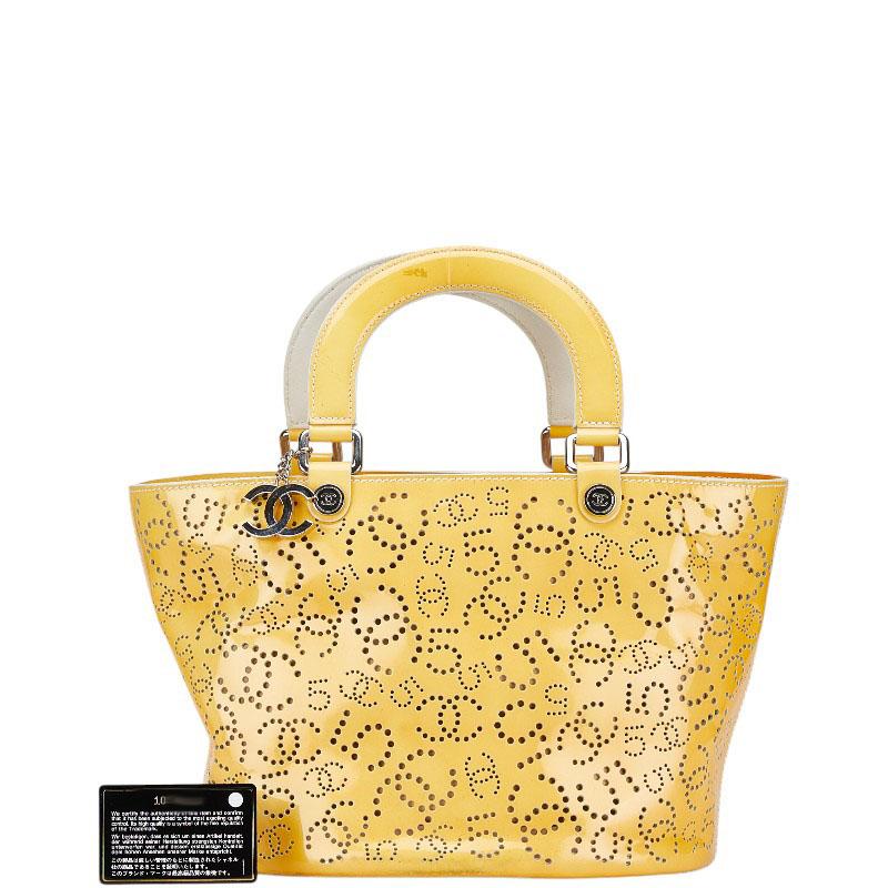 CHANEL（シャネル） パンチング ココマーク NO5 ハンドバッグ トート 