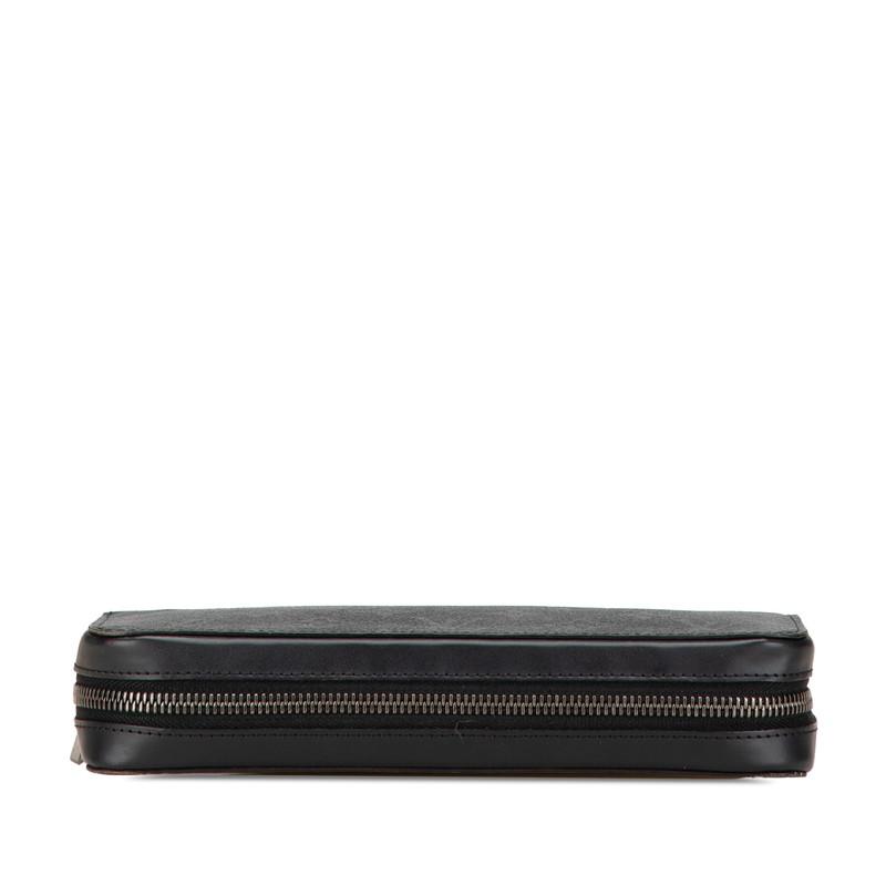 【中古】LOUIS VUITTON ルイヴィトン M61698 モノグラム・エクリプス ジッピーウォレットXL 長財布 財布 ジッピー 黒 ブラック ラウンドファスナー メンズ ブランド A2504512【無料ギフトラッピング承ります】 LOUIS VUITTON（ルイ・ヴィトン） ルイ ヴィトン モノグラム