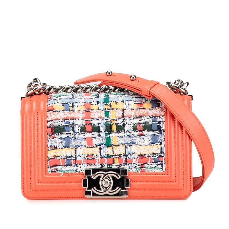 CHANEL 多色装飾 ショルダーバッグ ポーチ付き CHANEL（シャネル） ボーイシャネル ココマーク チェーン ショルダー