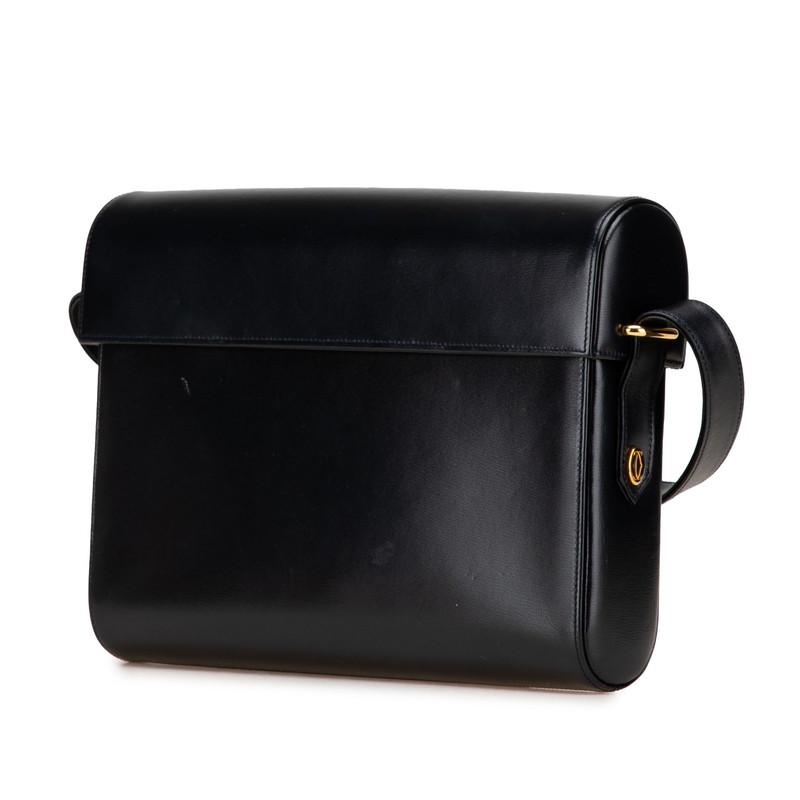 Cartier カルティエ サファイアライン 斜め掛け ショルダーバッグ 