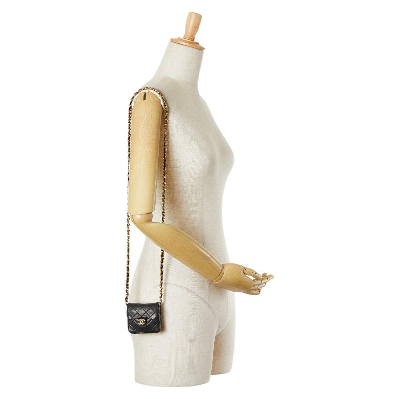 CHANEL シャネル マイクロミニマトラッセ ココマーク チェーン