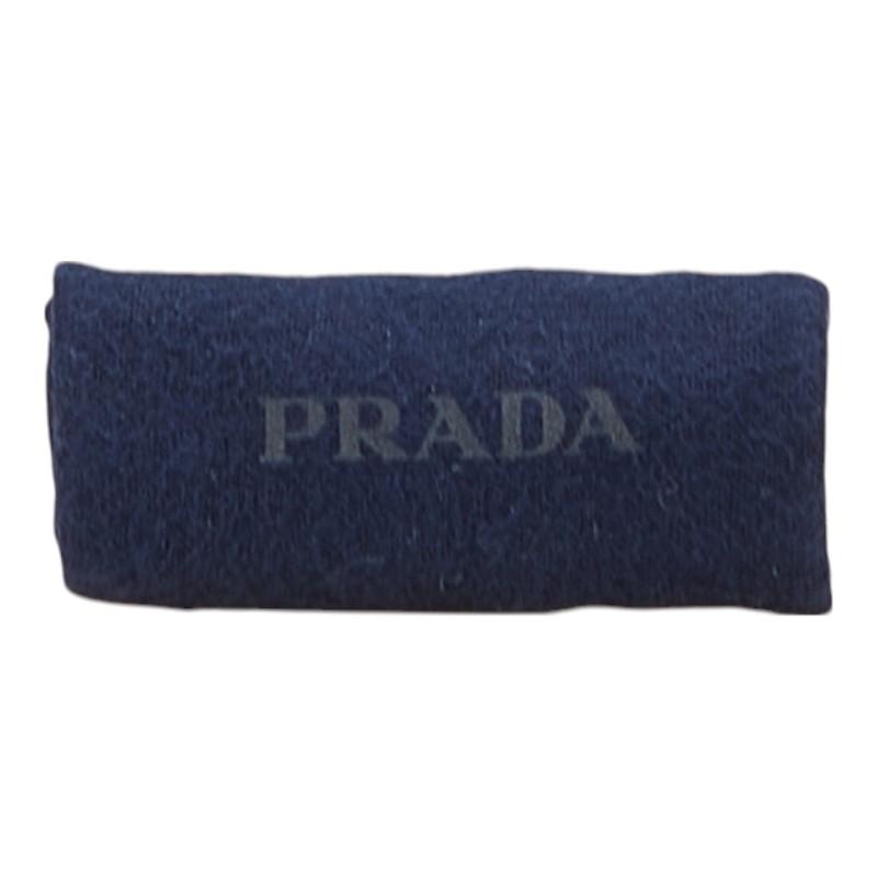 希少✨PRADA プラダ　ガチャベルト　ロゴバックル　ネイビー　ナイロン　レザー 希少✨PRADA プラダ ガチャベルト ロゴバックル ネイビー ナイロン