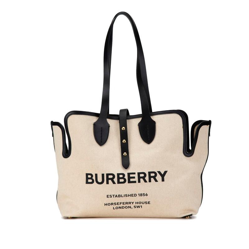 BURBERRY バーバリー ロゴ トートバッグ ショルダーバッグ