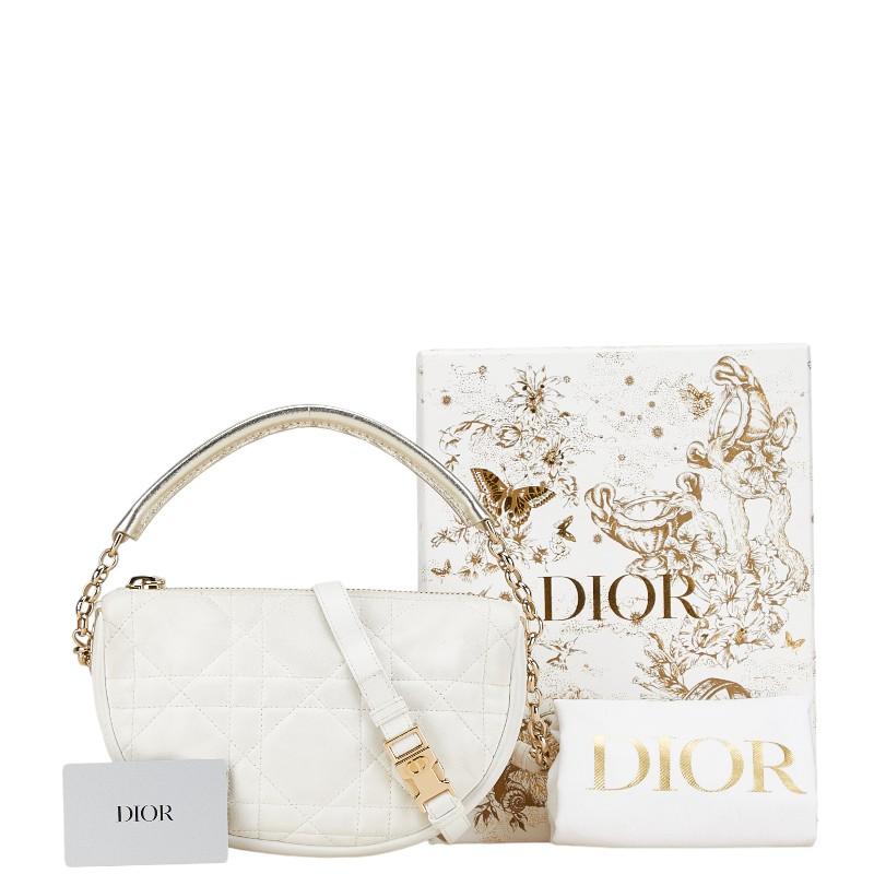 Dior レディディオール スモールバック ホワイト クリスチャンディオール CHRISTIAN DIOR レディディオール
