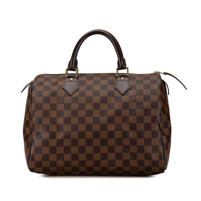 LOUIS VUITTON ダミエ スピーディ30 美品 中古・古着通販】LOUIS VUITTON (ルイ ヴィトン) ダミエ