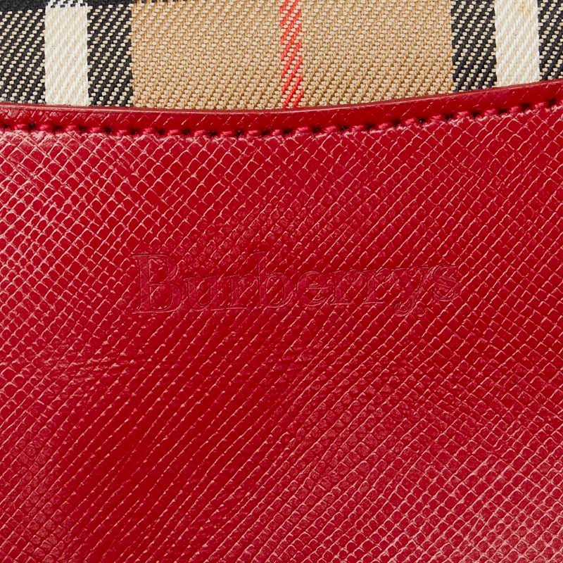 BURBERRY バーバリー ノバチェック シャドーホース トートバッグ BURBERRY バーバリー ノバチェック シャドーホース トートバッグ