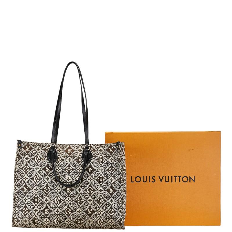 LOUIS VUITTON ルイ ヴィトン モノグラム ジャガード オンザゴー