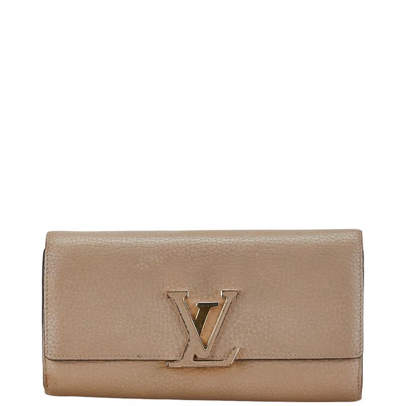 ルイ・ヴィトン ポルトフォイユ・カプシーヌ M61249 長財布 ベージュ ガレ LOUIS VUITTON ルイ ヴィトン ポルトフォイユ カプシーヌ 長財布