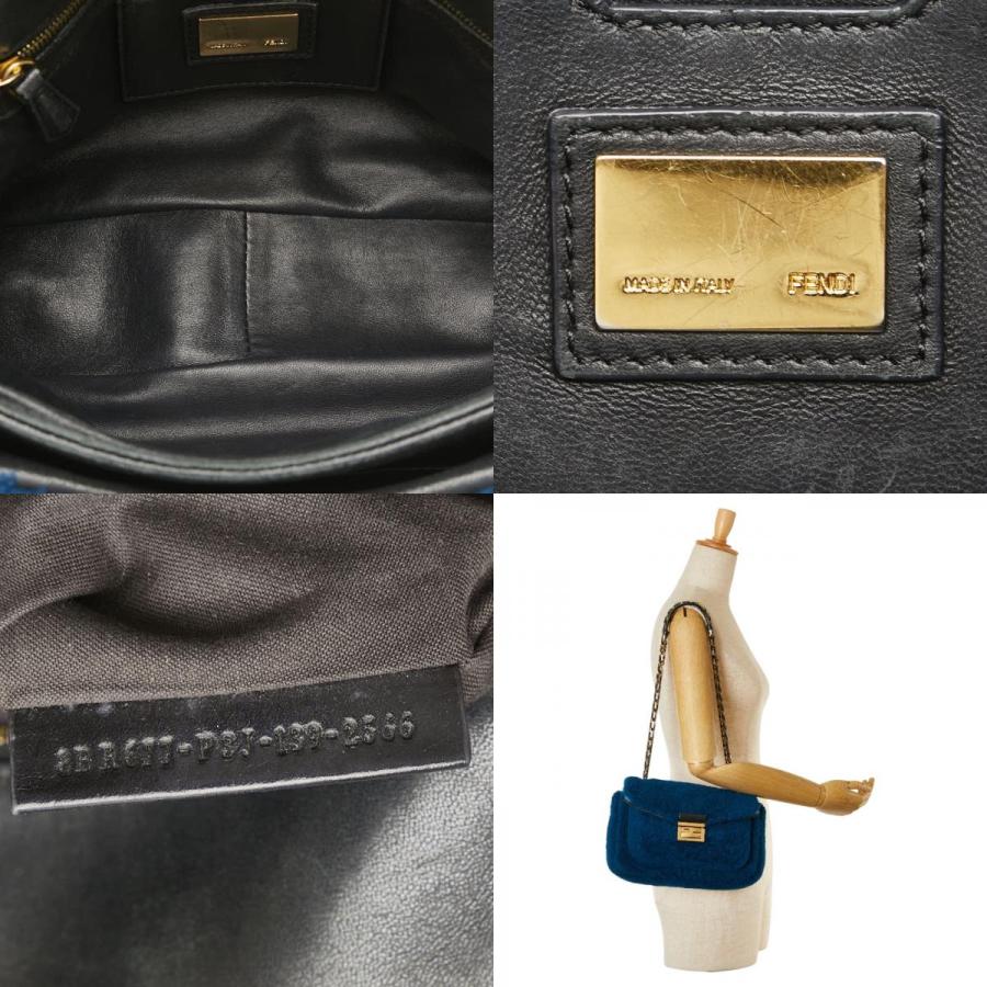 FENDI（フェンディ） チェーン ショルダーバッグ ブルー