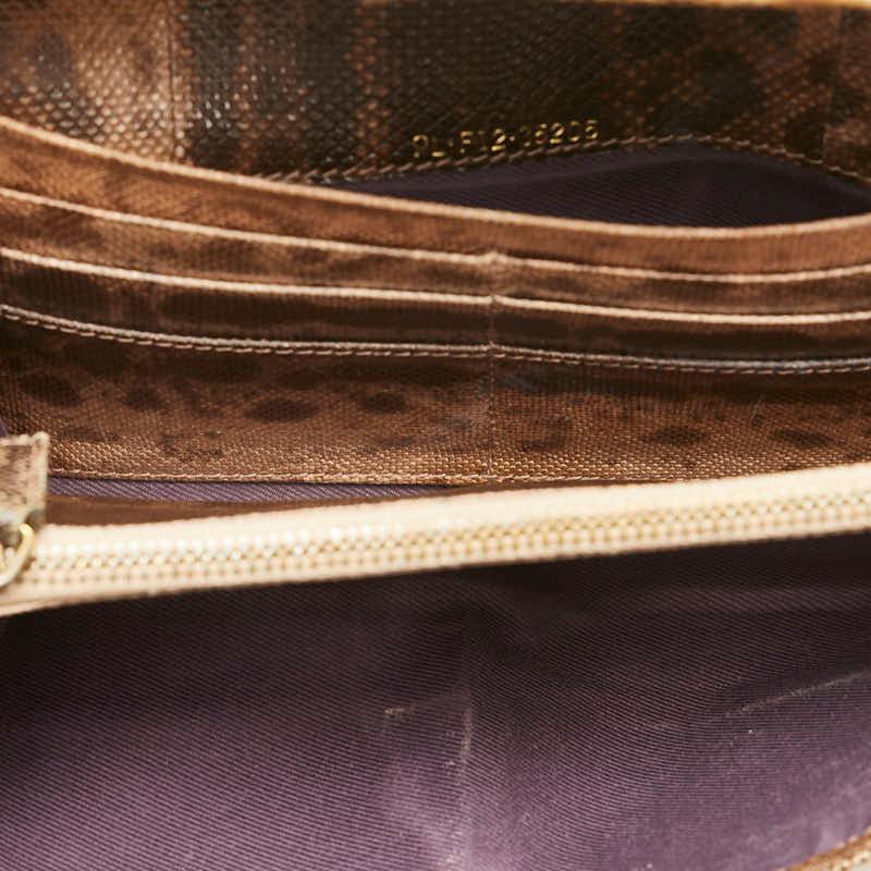 BVLGARI ブルガリ セルペンティ 長財布 ブラウン パイソン BVLGARI ブルガリ セルペンティ 長財布 ブラウン パイソン