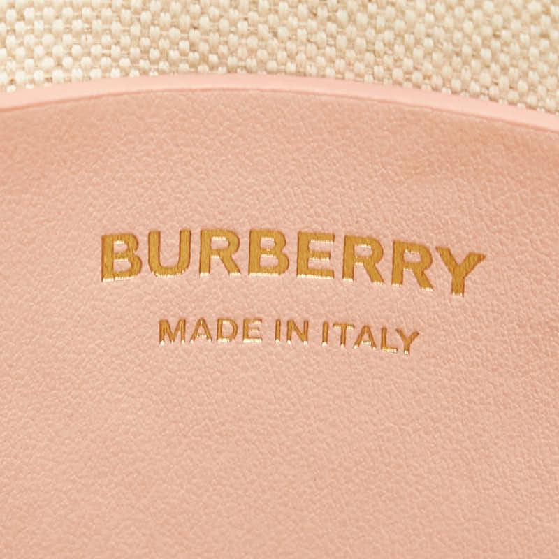 BURBERRY（バーバリー） ロゴ ミニ トートバッグ ショルダーバッグ