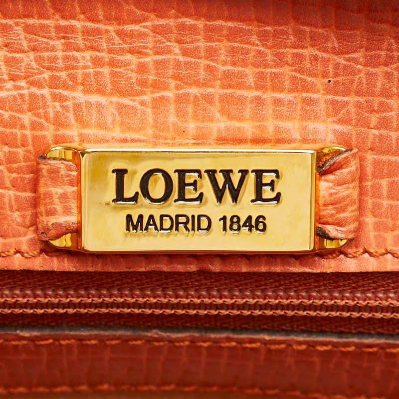 LOEWE（ロエベ） ロゴ バルセロナ ハンドバッグ ショルダーバッグ 2WAY