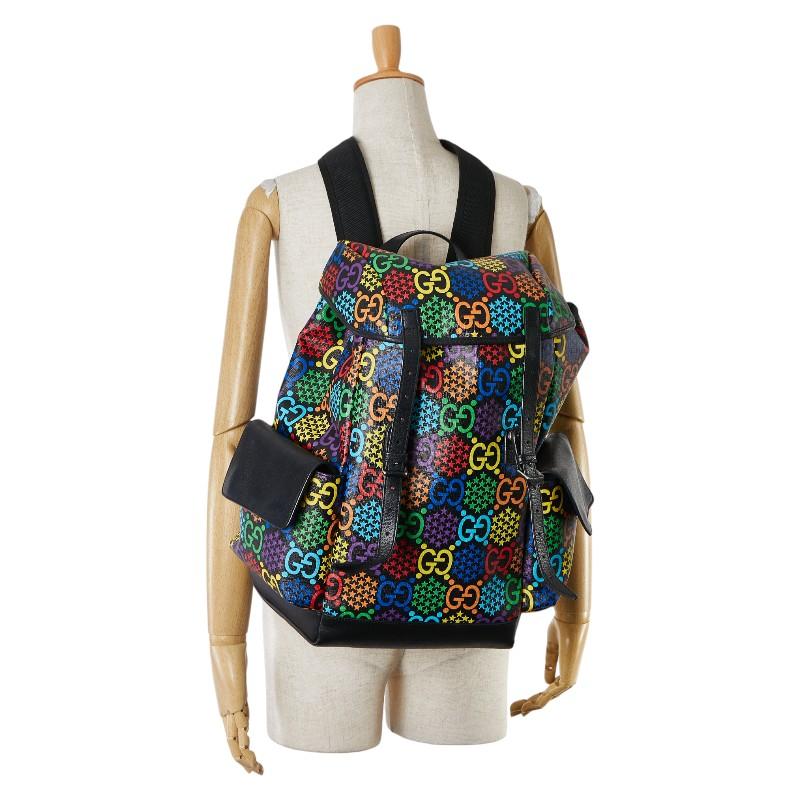 GUCCI グッチ GGサイケデリック ミディアム リュック バック GUCCI グッチ GGサイケデリック ミディアム リュック バック