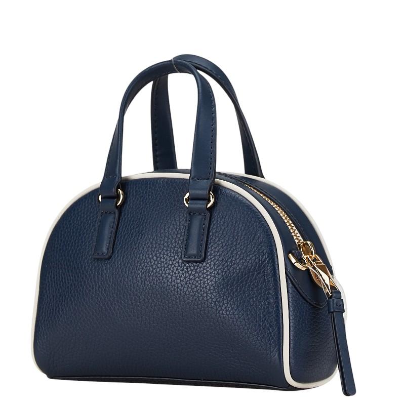 MK マイケルコース ネイビーレザー 2wayハンドバッグ ショルダーバッグ MICHAEL KORS マイケルコース レディース 2WAYバッグ ハンドバッグ