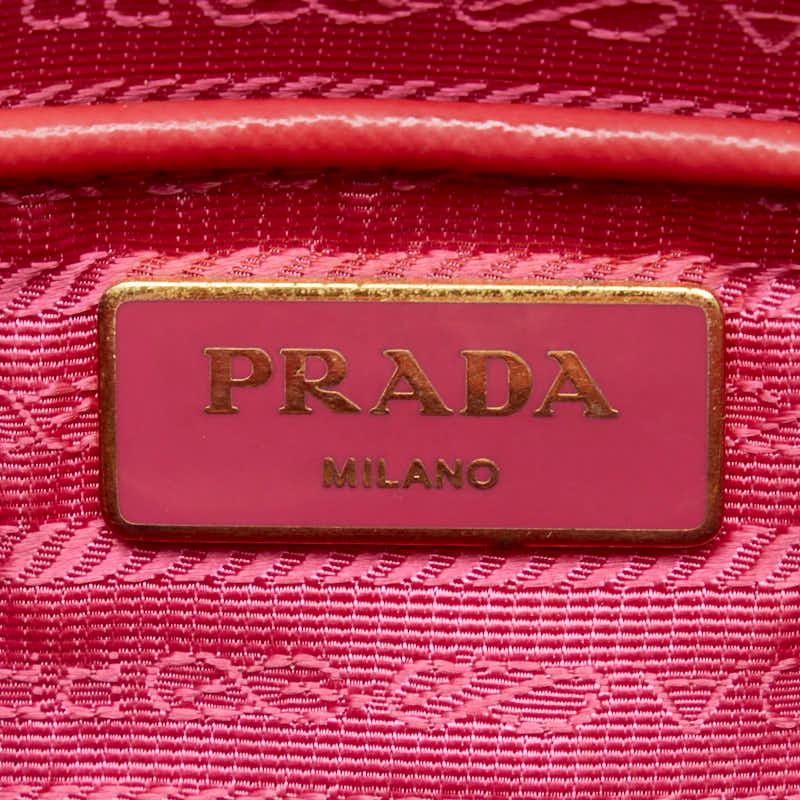 PRADA プラダ 三角ロゴプレート ハンドバッグ ショルダーバッグ PRADA プラダ 三角ロゴプレート ハンドバッグ ショルダーバッグ