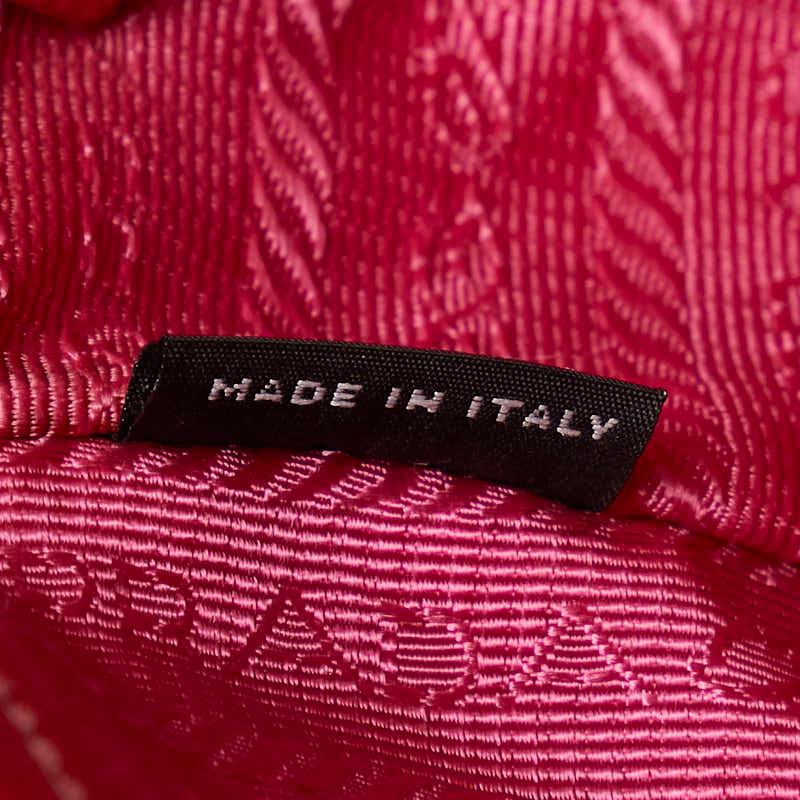 美品☆プラダ　ハンドバッグ ベネチアプリント 三角ロゴプレート☆ヴェネチア♫ プラダ 三角ロゴプレート ベネチア プリント ハンドバッグ