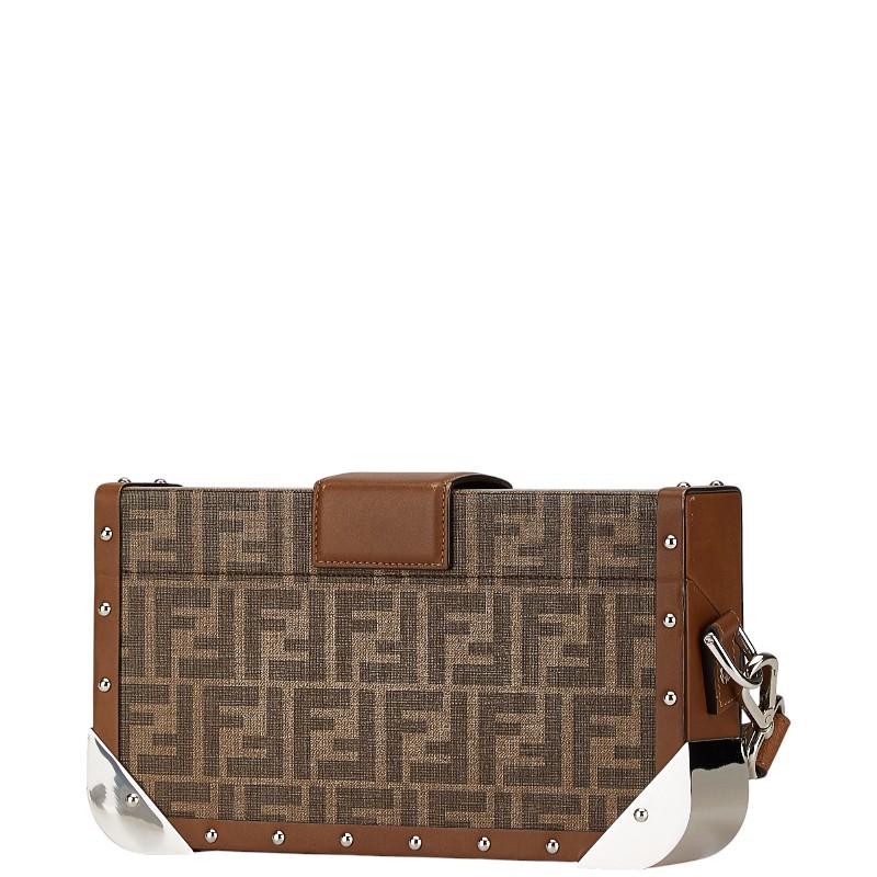 FENDI（フェンディ） ズッカ トランク 斜め掛け ショルダーバッグ