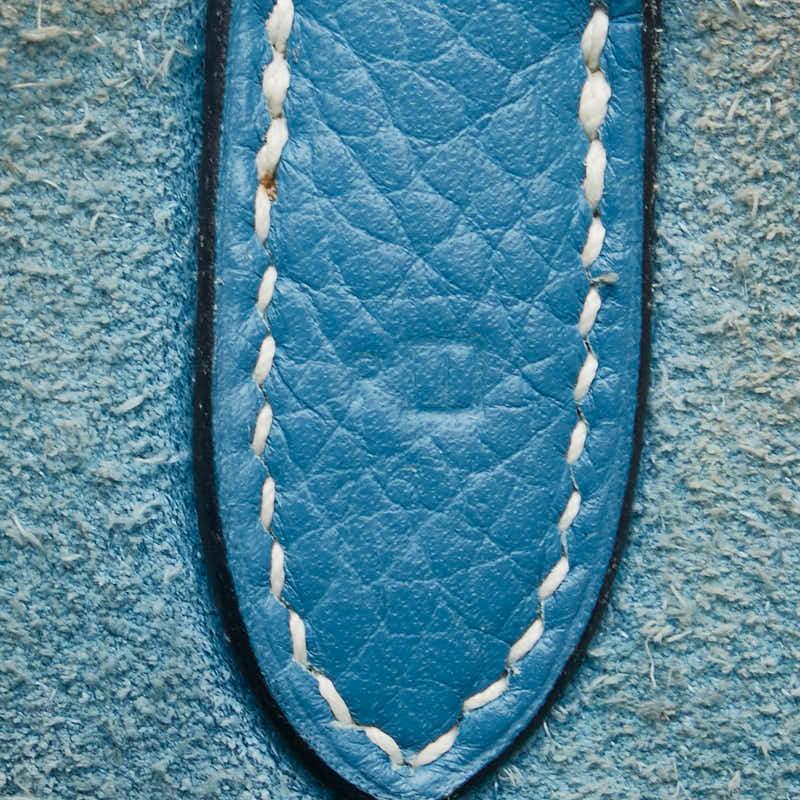 エルメス ネオバンゼンオソレイユPM バッグ 現行品 ブルー・ノッティンガム ポーチ-《ネオバン・ゼン・オ・