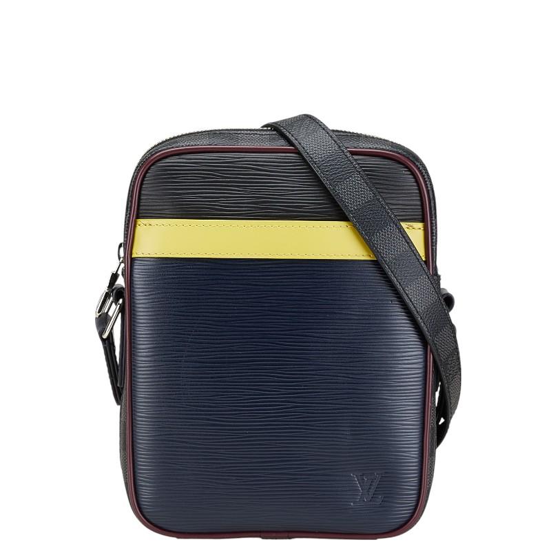 ルイヴィトン エピ+ダミエ グラフィット ダヌーブ スリム M55100 ショルダーバッグ LOUIS VUITTON（ルイ・ヴィトン） ルイ ヴィトン エピ ダミエ グラ