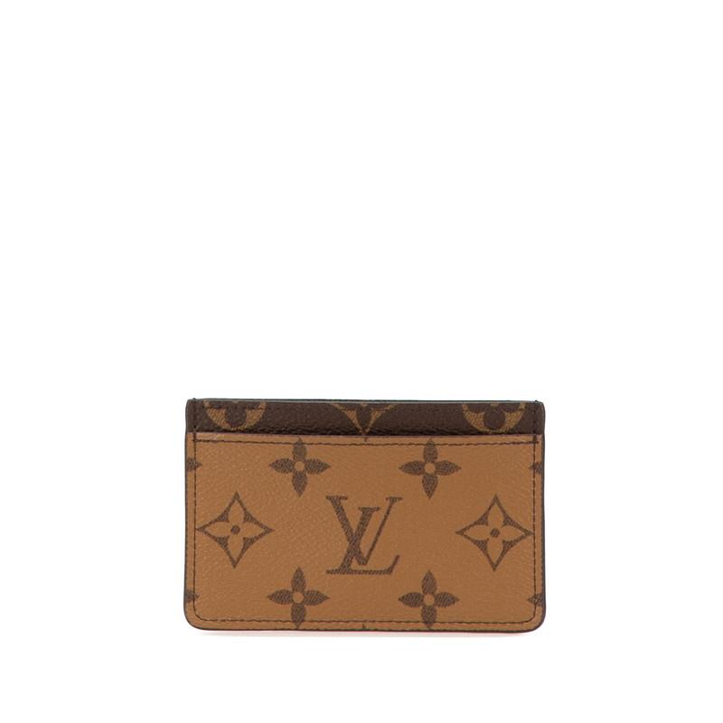 ルイ ヴィトン モノグラム リバース ポルトカルト サーンプル パスケース カードケース M69161 ブラウン ベージュ LOUIS VUITTON 【中古】 LOUIS VUITTON（ルイ・ヴィトン） ルイ ヴィトン モノグラム リバース