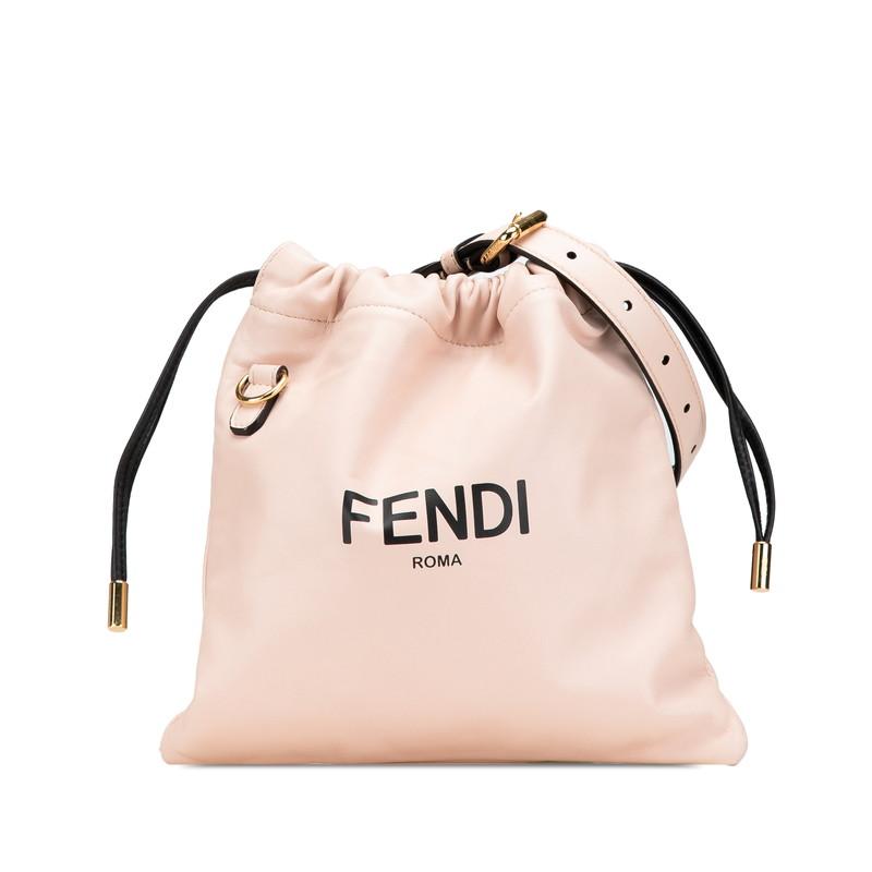 フェンディ スリムクラッチ ショルダーバッグ 8BT337 ピンク レザー レディース FENDI 【中古】 FENDI（フェンディ） スリムクラッチ ショルダーバッグ 8BT337 ピンク