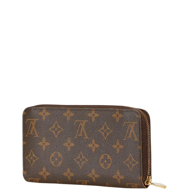 ルイヴィトン M60017  長財布 ブラウン  LOUIS VUITTON ラウンドファスナー モノグラム LOUIS VUITTON（ルイ・ヴィトン） ルイ ヴィトン モノグラム ジッピー