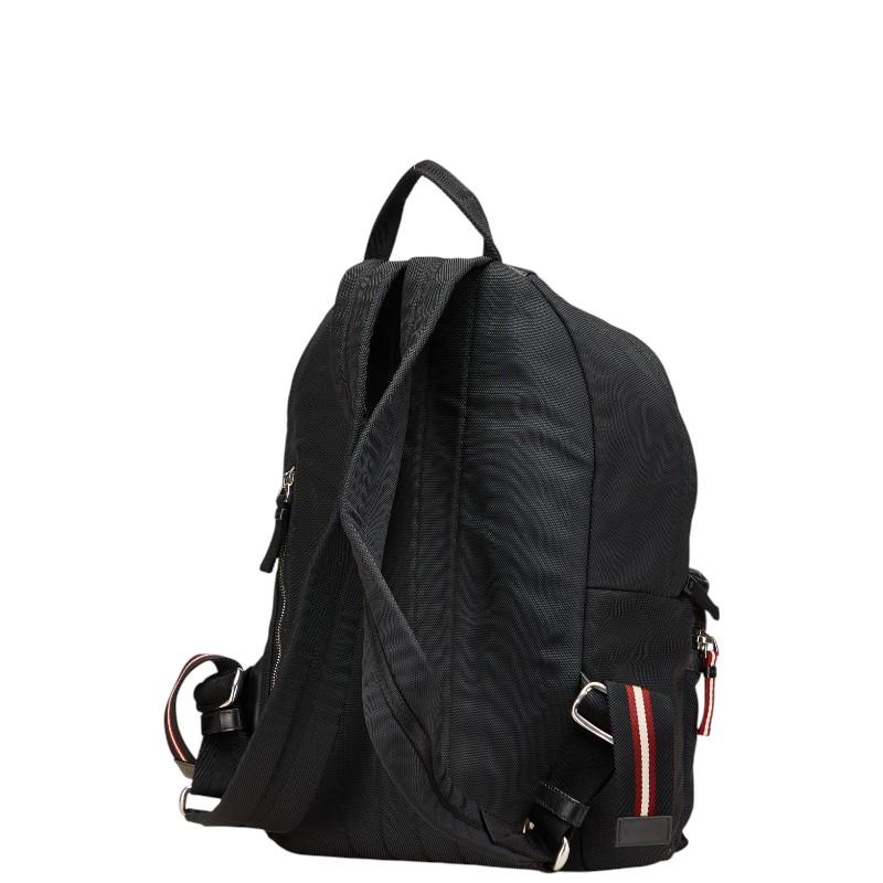 Bally（バリー） リュック バックパック ブラック キャンバス レザー