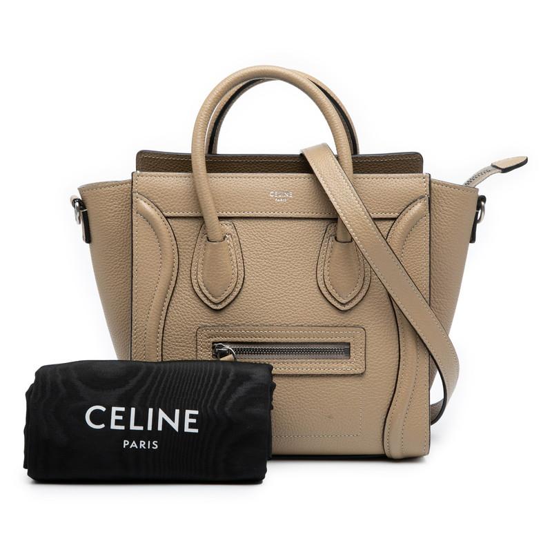 CELINE（セリーヌ） ラゲージ ナノショッパー ハンドバッグ ショルダー