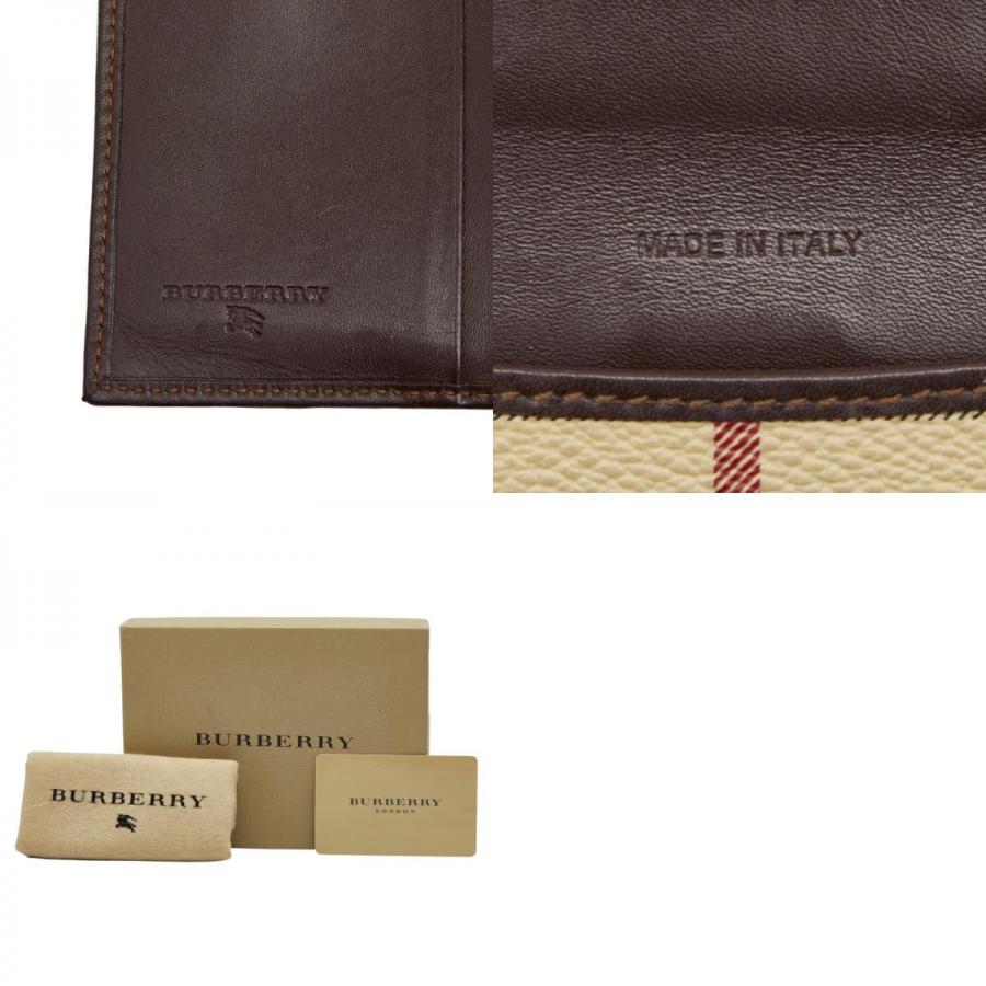 BURBERRY（バーバリー） ノバチェック Wホック 財布 ベージュ ブラウン