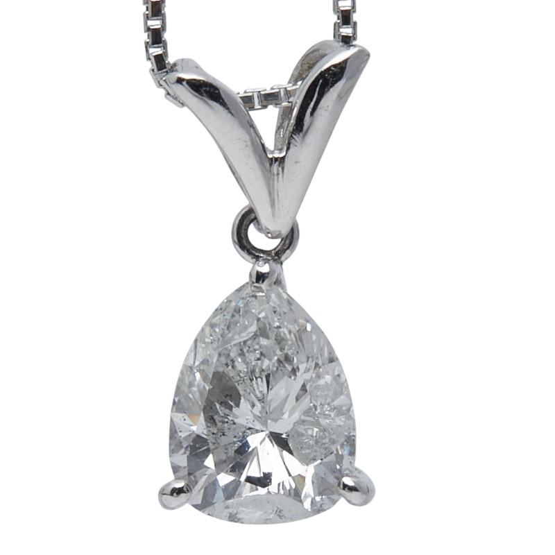 ノーブランド Pt900 プラチナ Pt850 ダイヤモンド1.1ct ネックレス